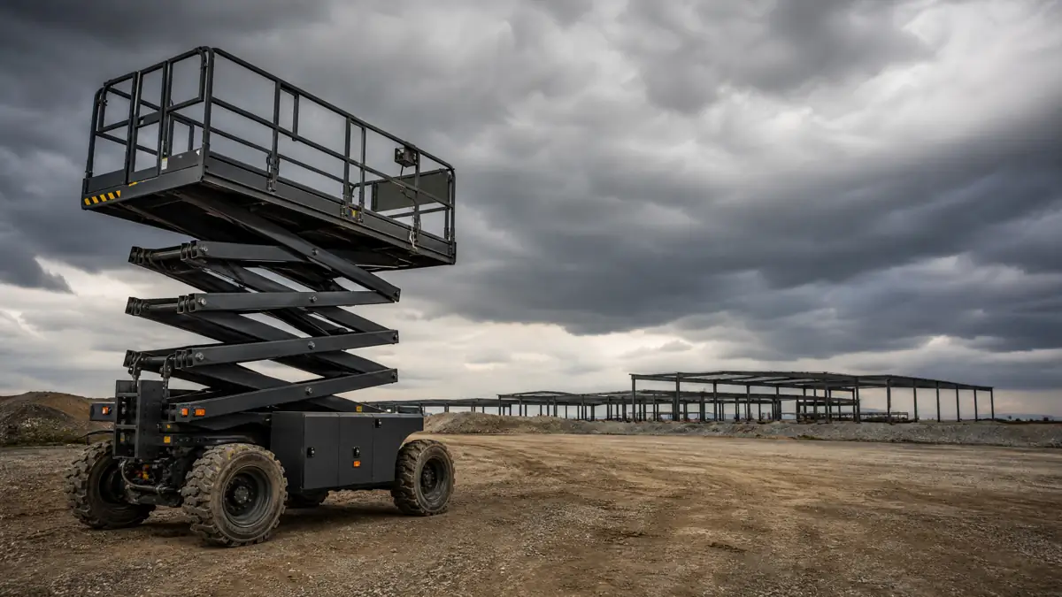 Articulating Boom Lifts jobsite access in Jacksonville